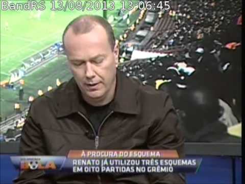 Os Donos da Bola RS 13/08/2013 - Renato Portaluppi à procura do esquema