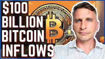 $100 Billion Bitcoin Inflows #thecryptofather #bitcoin #qt