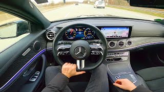 2023 Mercedes Benz E-Class E200 - pov test drive #mercedes #benz #mercedesbenz by GTOMAXIM 740 views 3 weeks ago 12 minutes, 53 seconds