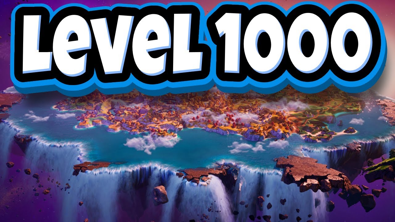 What happens at LEVEL 1000 in Fortnite Chapter 4?