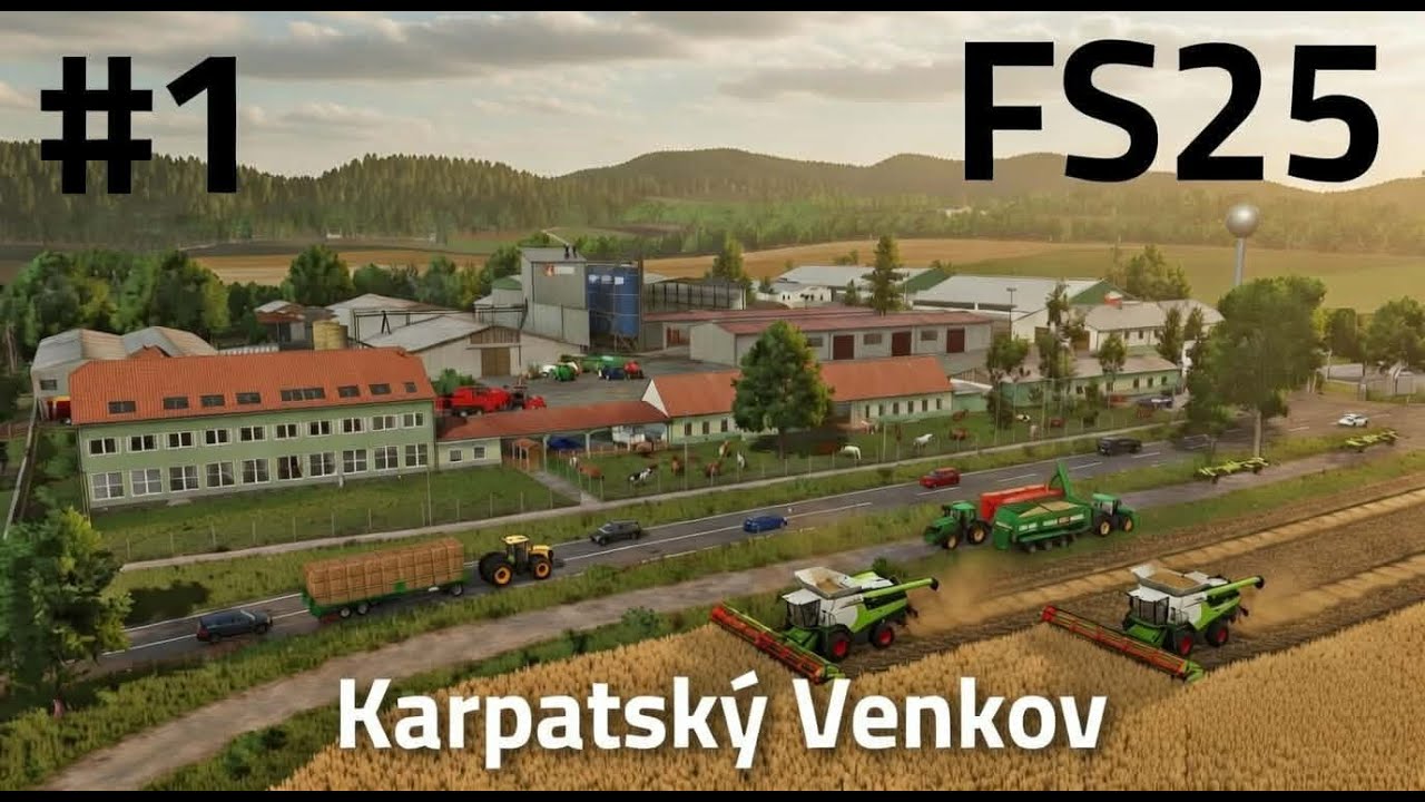 FS25 - Rozjezd farmy na Karpatském Venkově