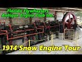 Le moteur  neige du florida flywheelers antique engine club inc