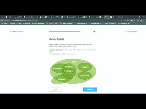 Content Models |26.1|HTML5|SOLOLEARN Answers