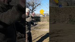 SHEPHERD / ROCK SLING #practice #shooting #slingshot #shorts