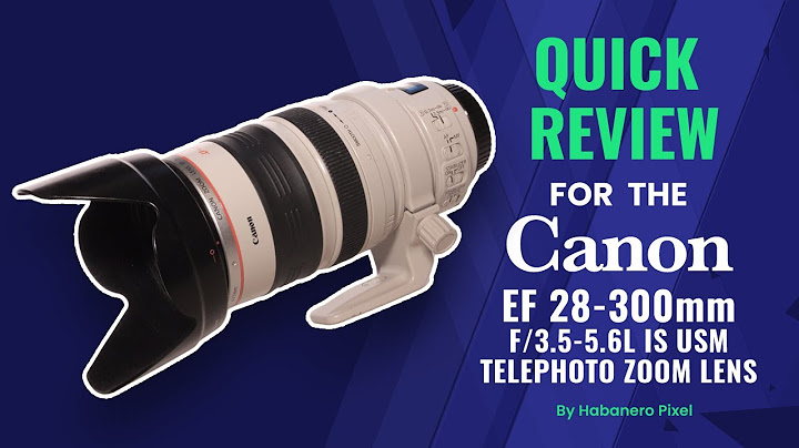 Đánh giá lens canon 28-300mm năm 2024