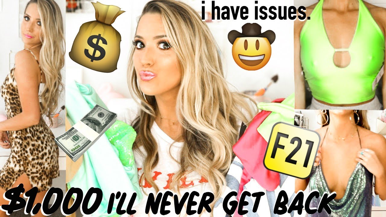 $1,000 TRY ON HAUL W/  forever 21's NEW ARRIVALS