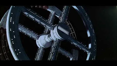 2001: A Space Odyssey docking sequence - Blue Danube
