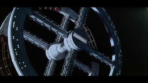 2001: A Space Odyssey docking sequence - Blue Danube