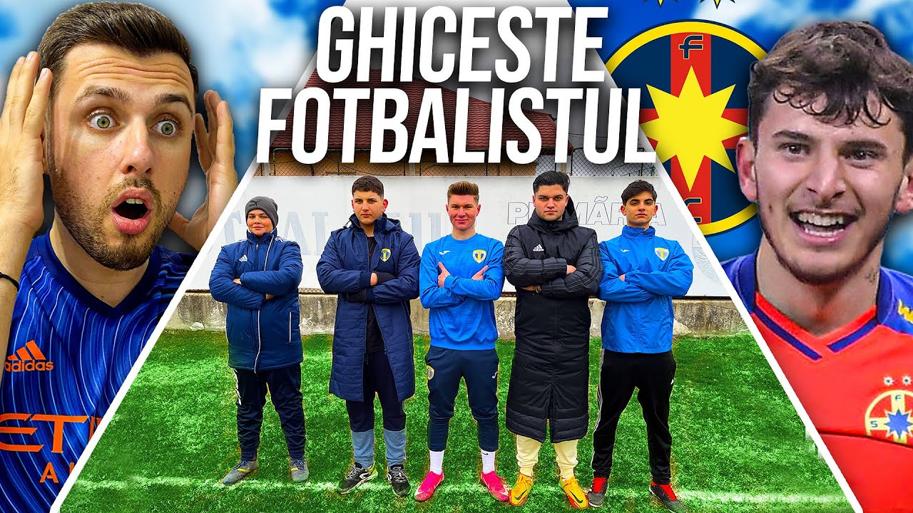 GHICEȘTE FOTBALISTUL ASCUNS cu IANIS STOICA!!