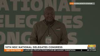 10th Ndc National Delegates Congress  Mahama Addresses Congress  Adom Tv 171222