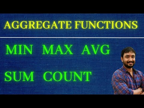 Aggregate function  || SQL Tutorial for Beginners in Hindi