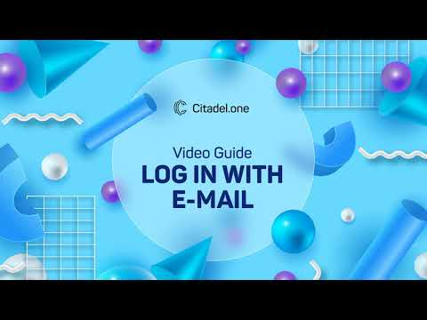 How to Log In Citadel.one with Email (Video Guide)