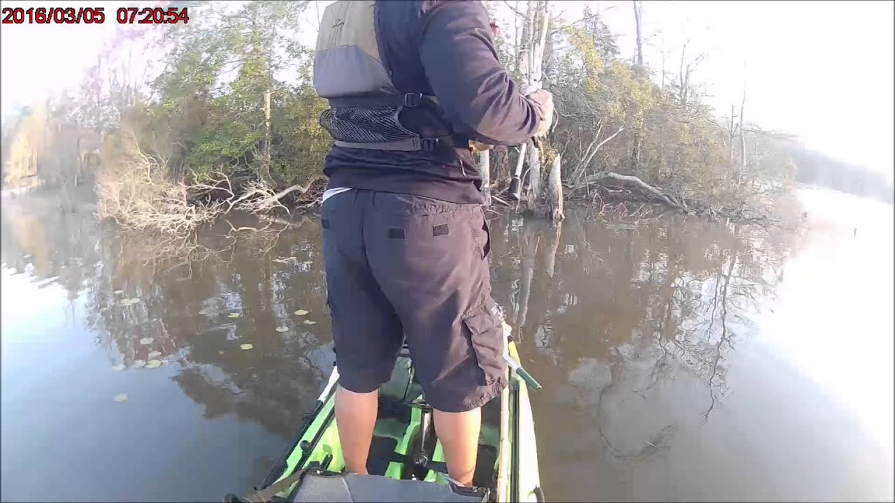 Kayak Bass Fishing Vernon Lake YouTube