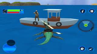 Ultimate Sea Dinosaur Monster: Water World Game screenshot 1