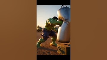 Red Hulk 👹vs Green Hulk 🧟 Fighting 😱🇺🇸💀#ytshorts #marvel #avengers #redhulk #greenhulk