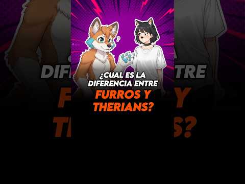 🛑¿Cuál es la DIFERENCIA entre FURROS Y THERIANS?🛑 #anime #therian #furros