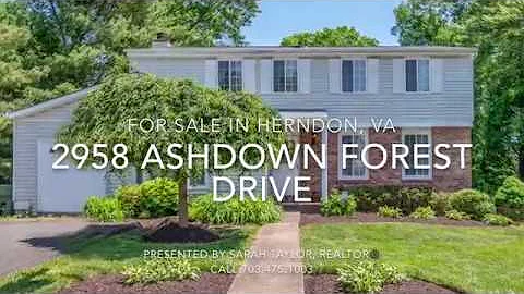 2958 Ashdown Forest Dr Herndon For Sale