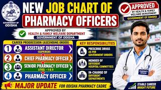 Celebrity Job chart of Pharmacy officers l Government of Odisha | key Responsibilities Wealth