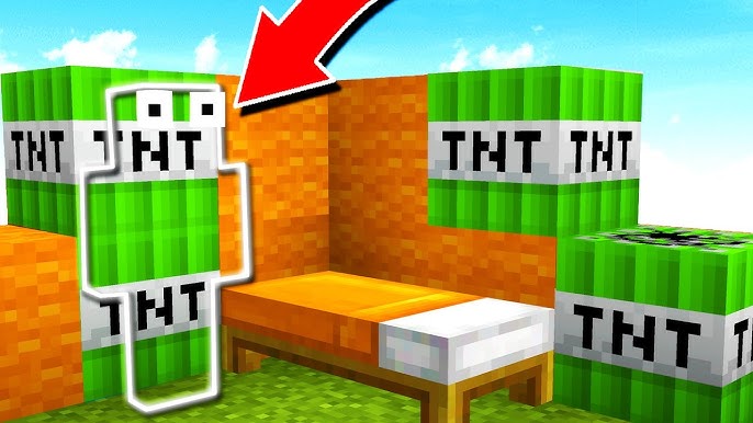 INVISIBLE BED WARS TROLLING! (Minecraft Bed Wars) 