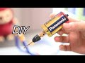 How to Make the Smallest Drill at Home-DIY Drill with One Size Battery