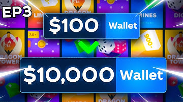 $100 TO $10,000 CHALLENGE is CRAZY...