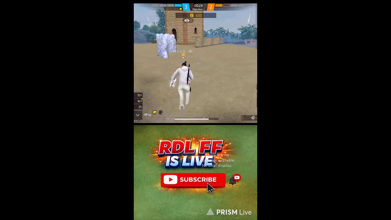 RDL FF SHORT is live with Freefire