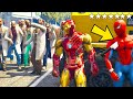 AVENGERS ARMY VS ZOMBIE ARMY FIGHT IN GTA 5