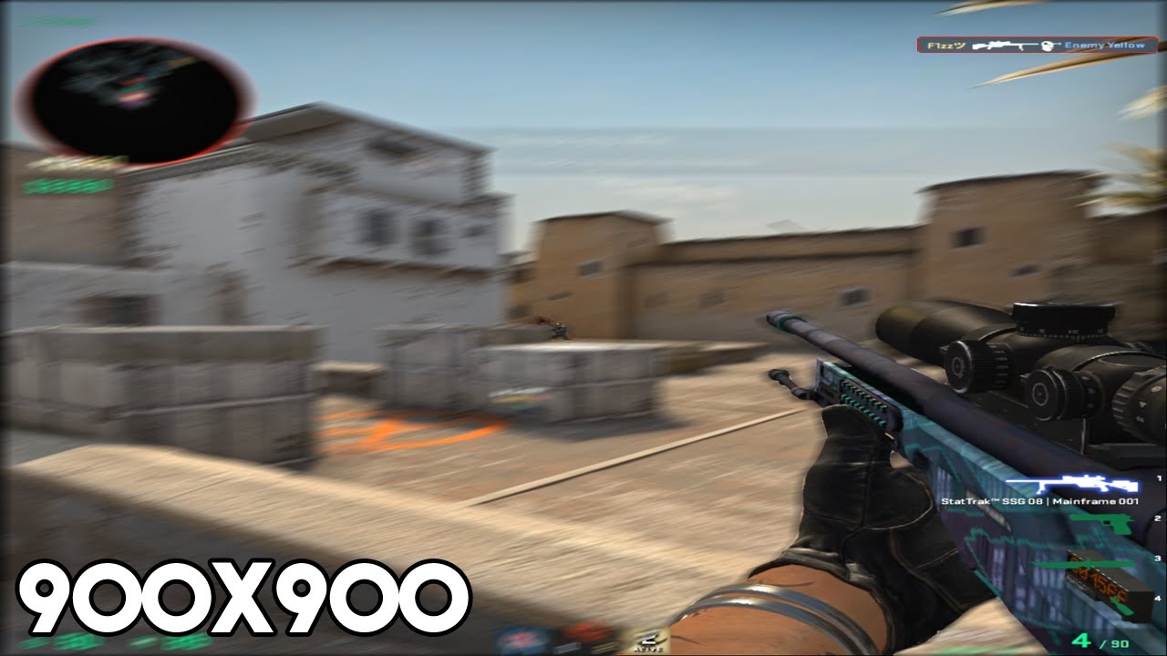 900x900 RESOLUTION IN CS:GO + TUTORIAL