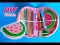 DIY.Пенал своими руками. Пенал для школы.Простая канцелярия/Pencil case.Back to school.How to make.