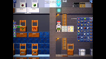 The Blockheads: v1.5.2 Elevator Shaft Duplicate Glitch (Single Player)