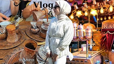 روتيني بعد العيد/ قضو معي فلوغ يومين حلوين في🇹🇷/عيد الاب/مقاضي المطبخ/كفتة فروج/قهوة رواء مع رفقاتي