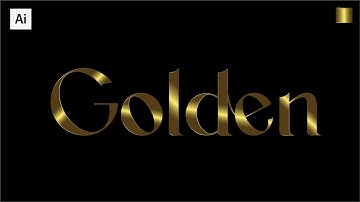 Golden gradient text effect in adobe illustrator | Adobe illustrator tutorial ||With Zakki Graphics