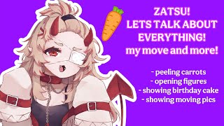 IM BACK ATTACK!!!! LETS TALK ABOUT MY MOVE AND PEEL CARROTS