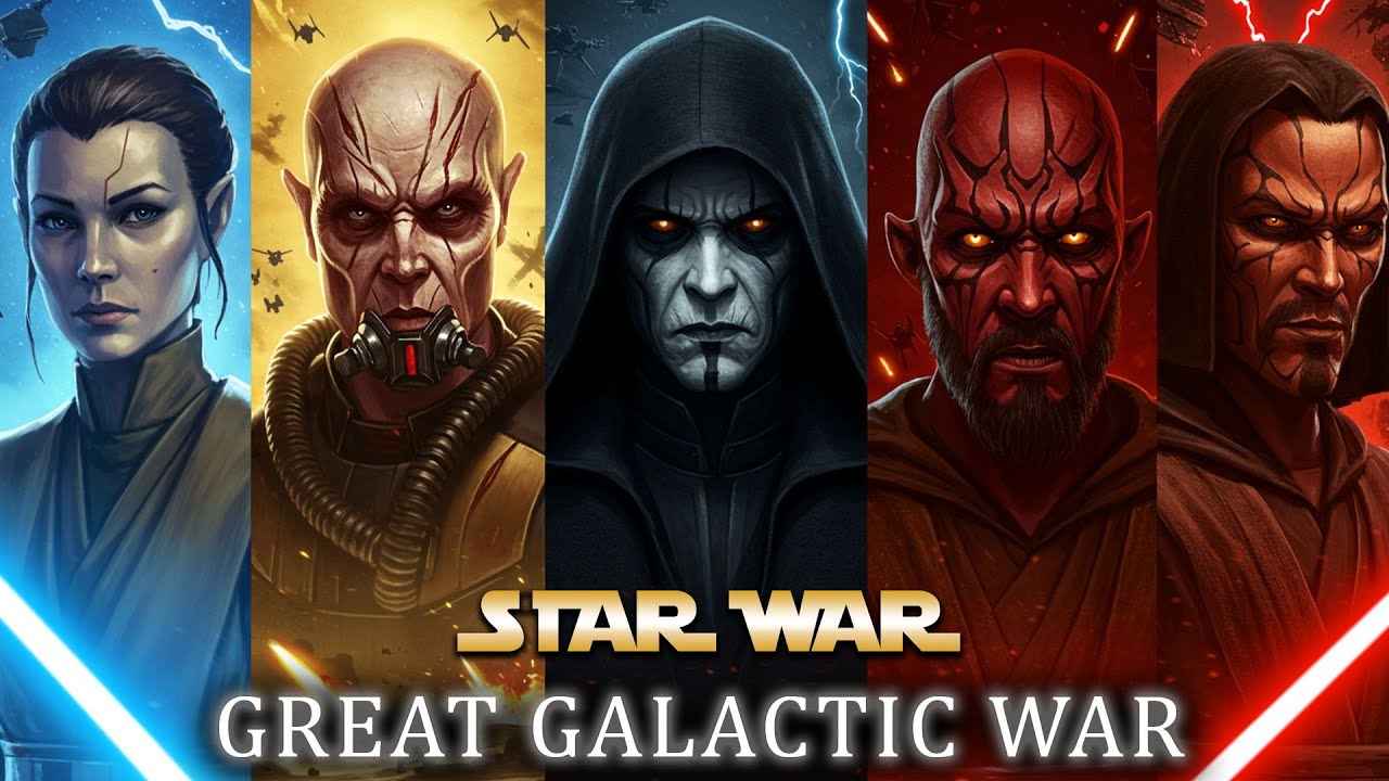 The ENTIRE Great Galactic War & Jedi Betrayals To Fall Asleep To