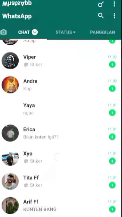 PRESET AM CHAT WA!!DIA CUMA BERCANDA HARUSNYA KAMU TERTAWA BUKAN JATUH CINTA🥀🥀