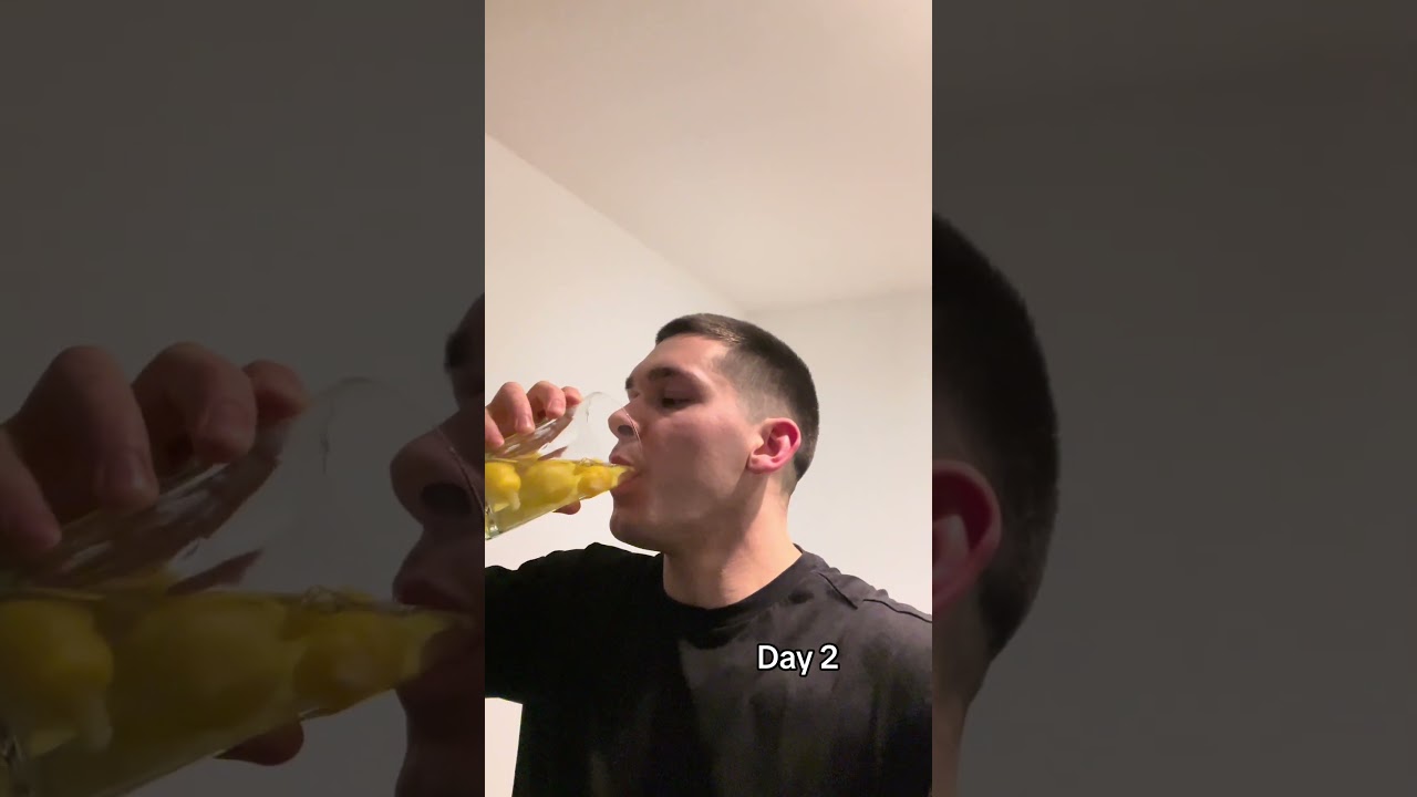 Day 2/100 – Five raw eggs a day experiment 