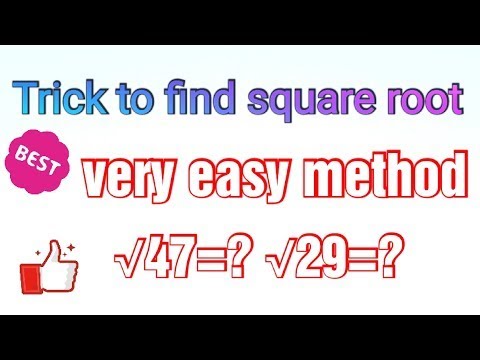 Square root trick Best shortcut trick #ssc #sscmaths - YouTube