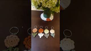 DIY Macrame Flower Keychain| Easy Craft Ideas