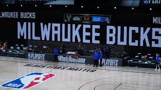 Bucks boycott to protest Wisconsin shooting