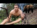 Surviving 24 HOURS In Scary Forest (WINNER GETS $10,000)