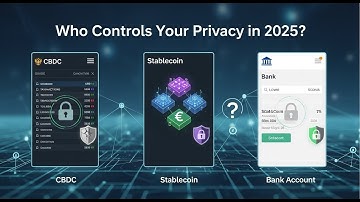 "CBDC vs Stablecoin vs Bank Account — Who Controls Your Privacy in 2025?