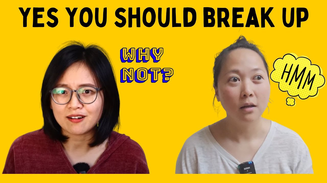 ask friends to break up 