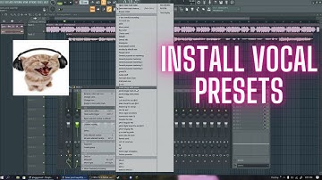 how to install vocal presets in FL Studio