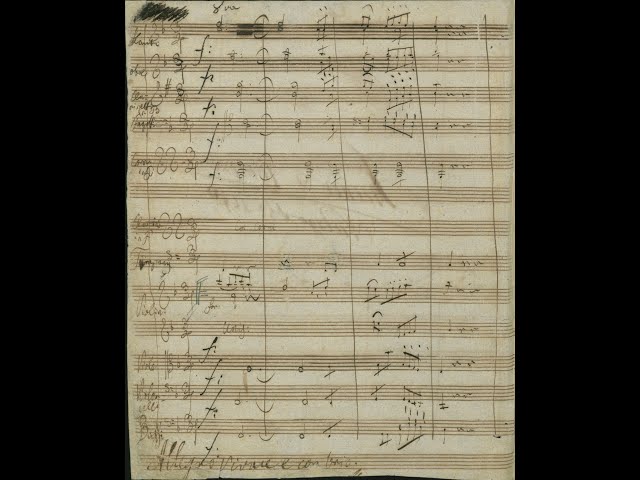Ludwig van Beethoven - Symphony No.8, Op.93. {Autograph score + 4k