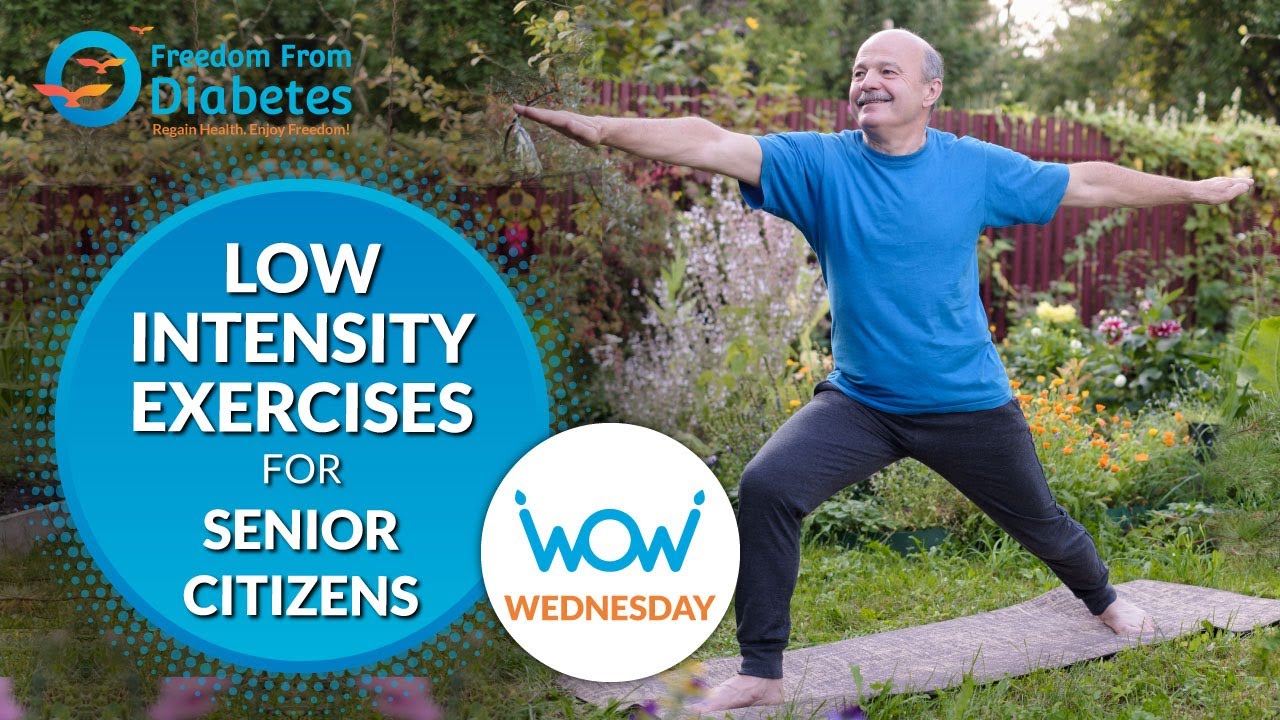LowIntensity Exercise for Senior Citizens YouTube
