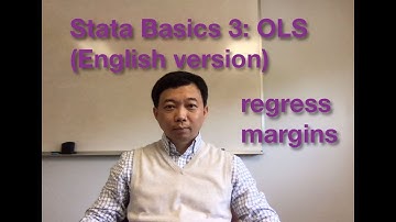 Stata Basics 3: OLS regress margins (English version)