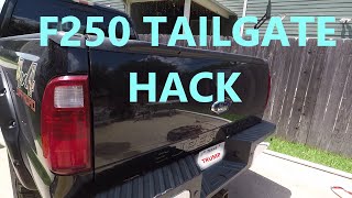 FORD F250 TAILGATE ANTI-THEFT HACK