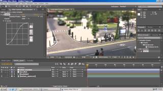 After Effects Tutorials Recreating The Tilt-Shift Effect in AE