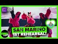 🇸🇲 SAN MARINO EUROVIION 2024: FIRST REHEARSAL (REACTION) MEGARA - ‘11:11’