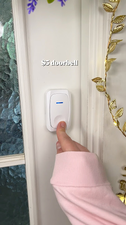 From harsh doorbell noise to peaceful harmony ЁЯШМтЬи